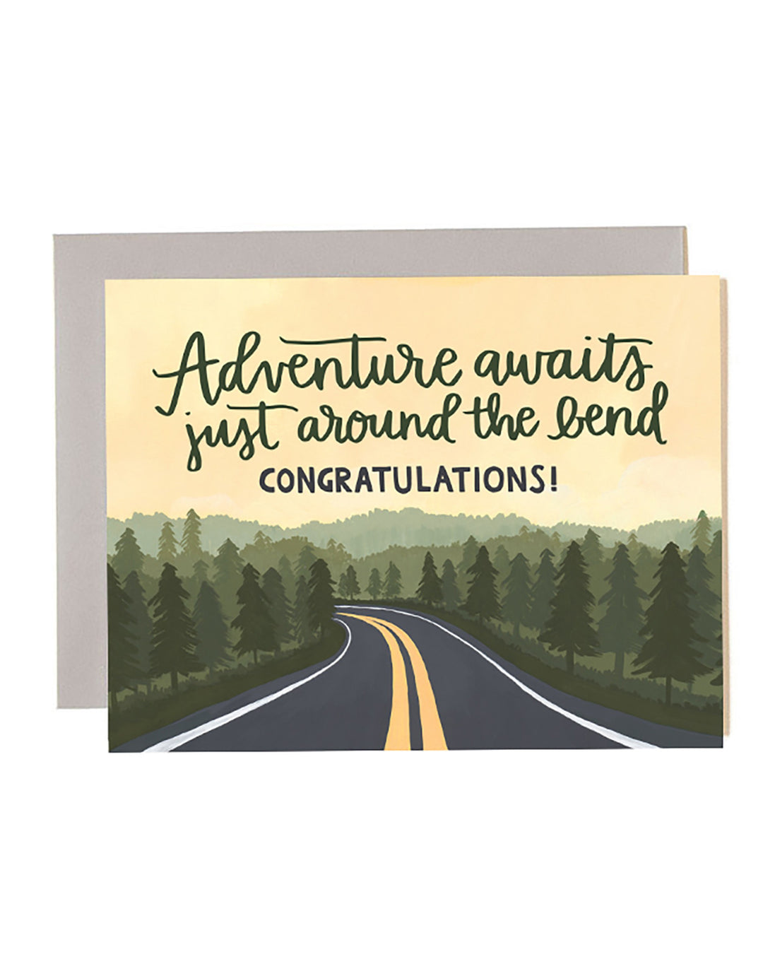 Adventure Road Greeting Card