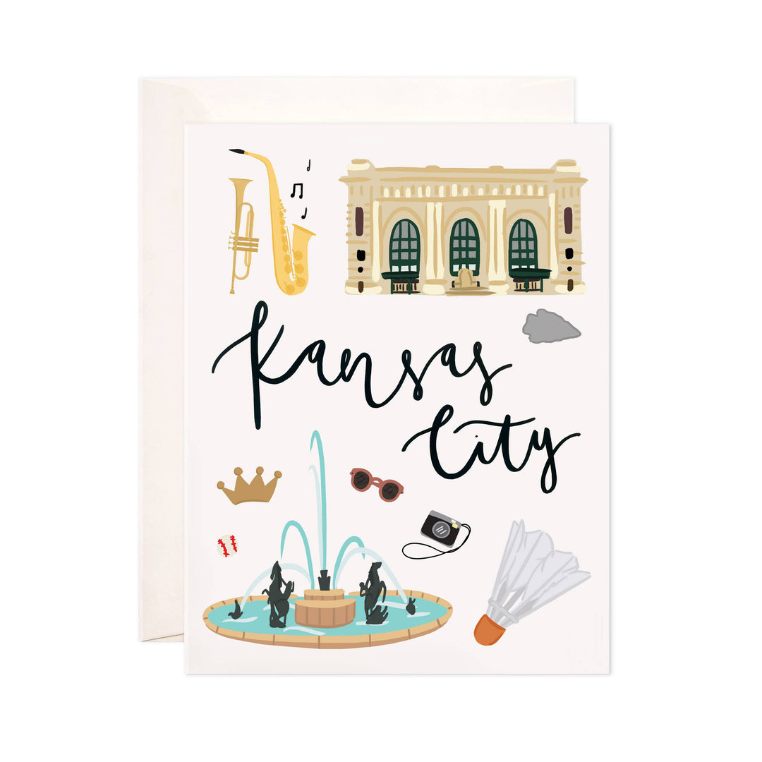 Bloomwolf Studio - Kansas City Greeting Card