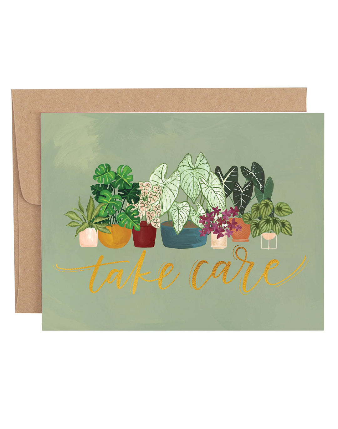 Take Care Houseplants Card