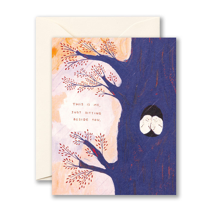 Compendium | Live Inspired - This Is Me, Just Sitting Beside You Card, Lee's Summit, MO, Bel Fiore Co. Flower Bar + Boutique