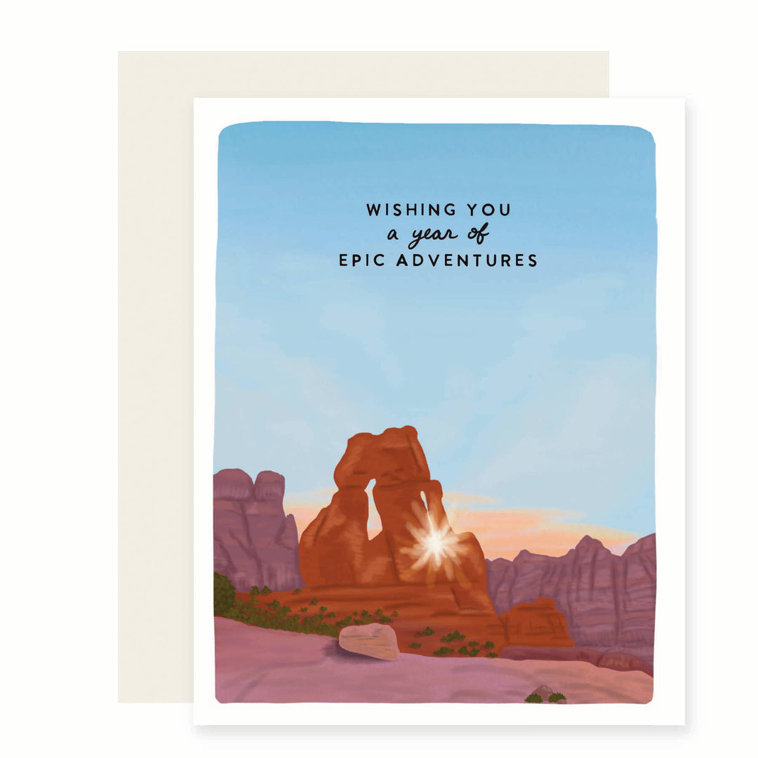 Slightly Stationery - Epic Adventures Card | Epic Adventures Birthday Card