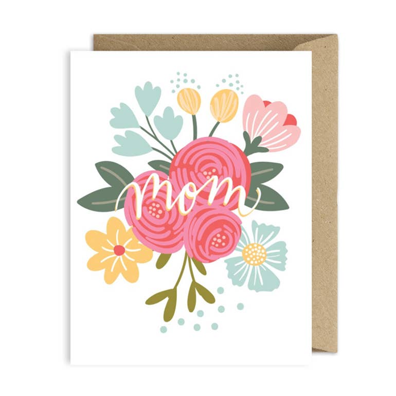 Mom Florals Card
