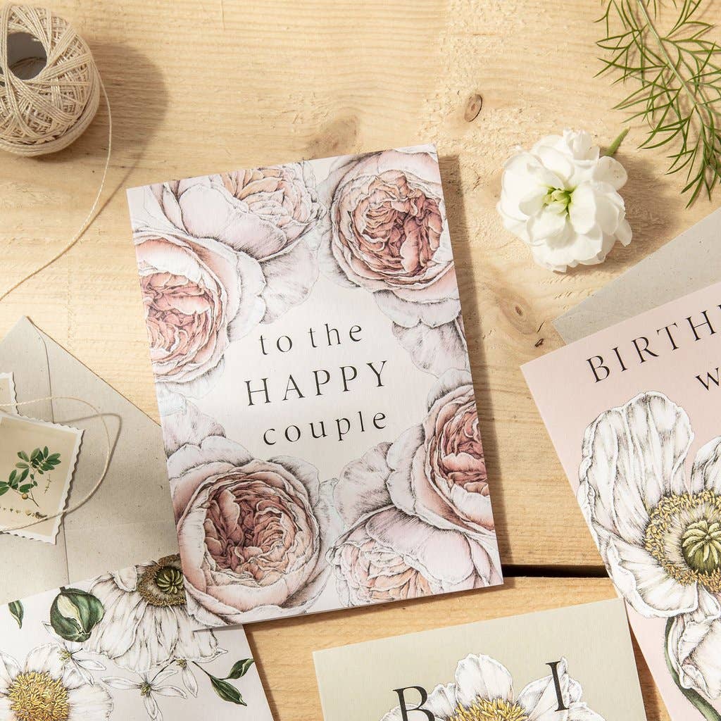 Spring Blossom - to The Happy Couple Greeting Card