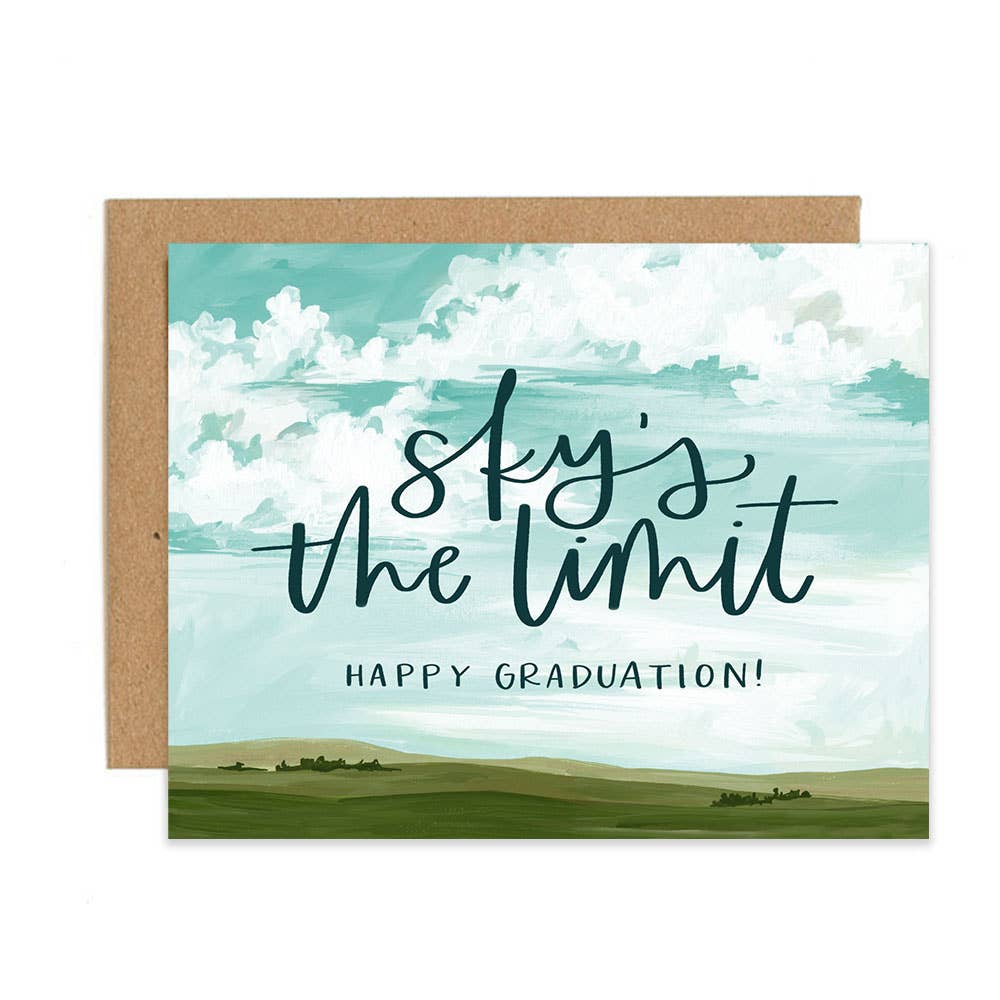 1canoe2 | One Canoe Two Paper Co. - Graduation Sky Card, Lee's Summit, MO, Bel Fiore Co. Flower Bar + Boutique