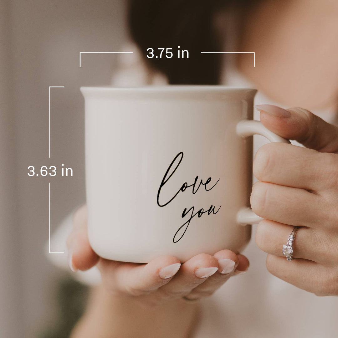 Sweet Water Decor - *NEW* Love You 11oz Campfire Coffee Mug, Lee's Summit, MO, Bel Fiore Co. Flower Bar + Boutique
