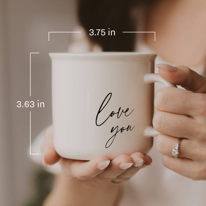 Sweet Water Decor - *NEW* Love You 11oz Campfire Coffee Mug, Lee's Summit, MO, Bel Fiore Co. Flower Bar + Boutique
