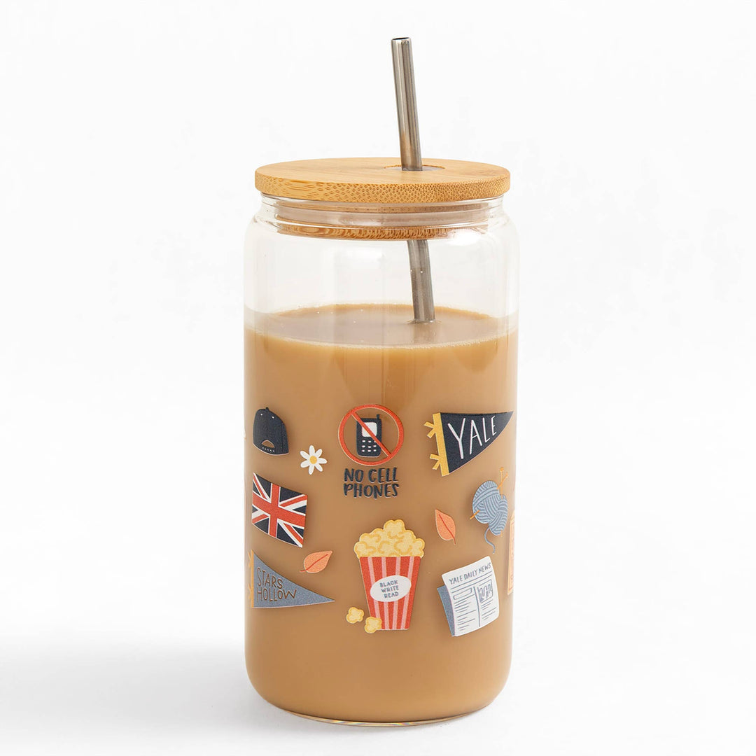 Pippi Post - Stars Hollow in the Fall Glass Can