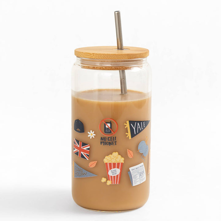 Pippi Post - Stars Hollow in the Fall Glass Can
