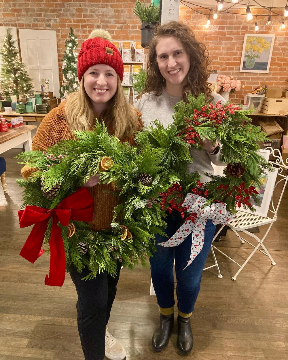 Wreath workshop Kansas City Flower Shop