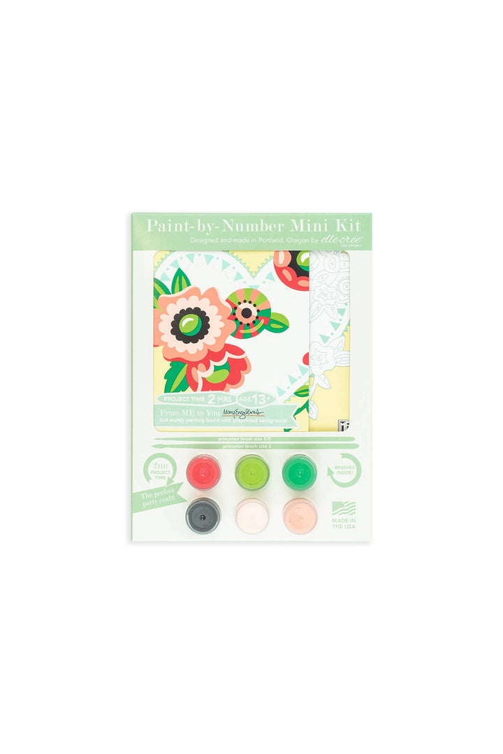 Elle Crée (She Creates) - From ME to You Mary Engelbreit MINI Paint-by-Number Kit