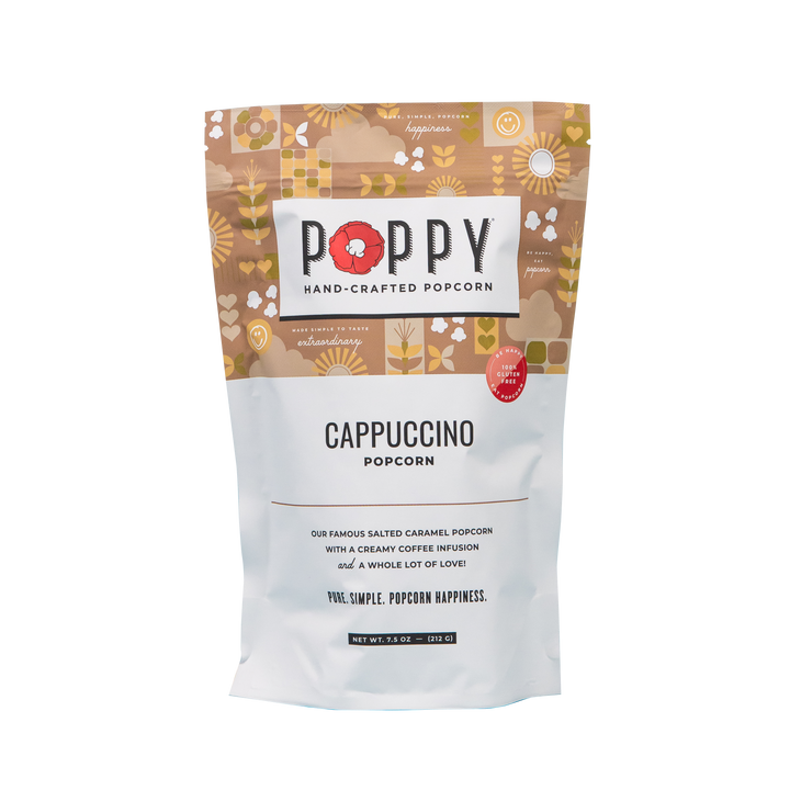 Poppy Hand-Crafted Popcorn - Cappuccino Popcorn, Lee's Summit, MO, Bel Fiore Co. Flower Bar + Boutique
