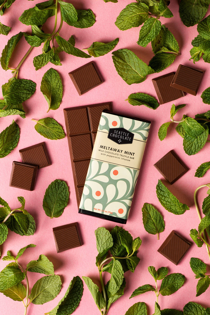 Seattle Chocolate - Meltaway Mint Truffle Bar, Lee's Summit, MO, Bel Fiore Co. Flower Bar + Boutique