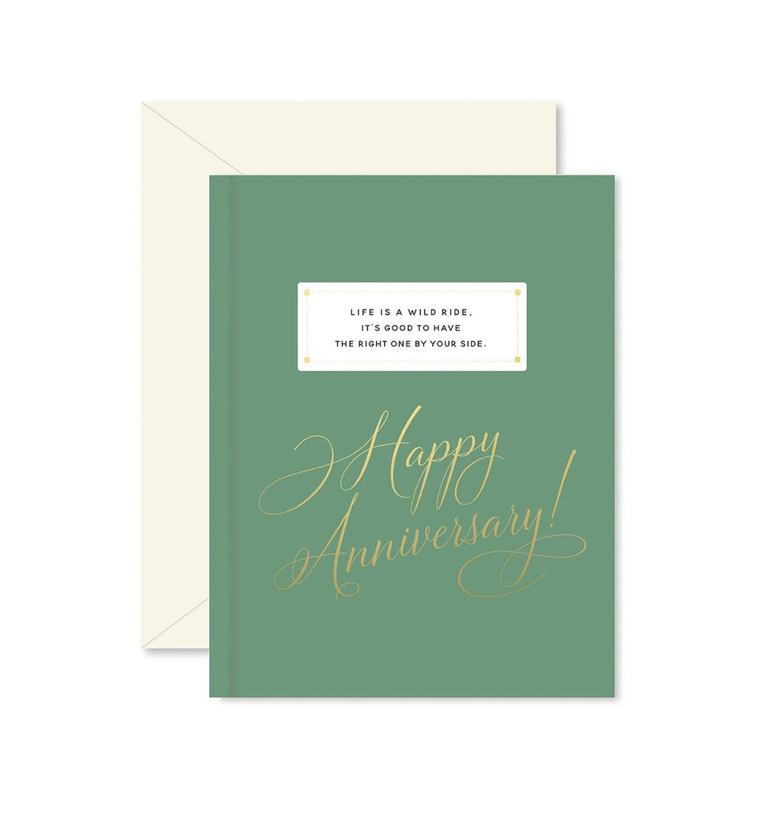 Ginger P. Designs - Wild Ride Anniversary Greeting Card