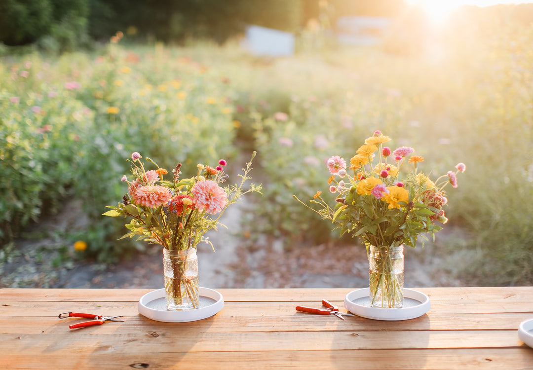 Gather & Flower - An evening on the Farm + Floral Arranging Workshop