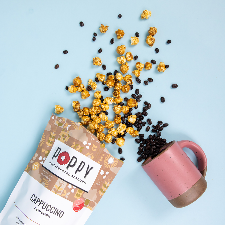 Poppy Hand-Crafted Popcorn - Cappuccino Popcorn