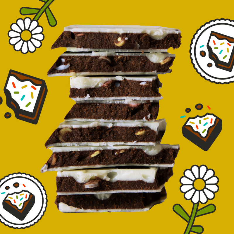 Seattle Chocolate Presents MAEVE - New! Block Party Brownie Truffle Bar