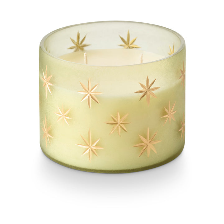 Balsam & Cedar Frosted Star Glass