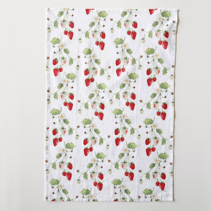 emily lex studio - Strawberry tea towel