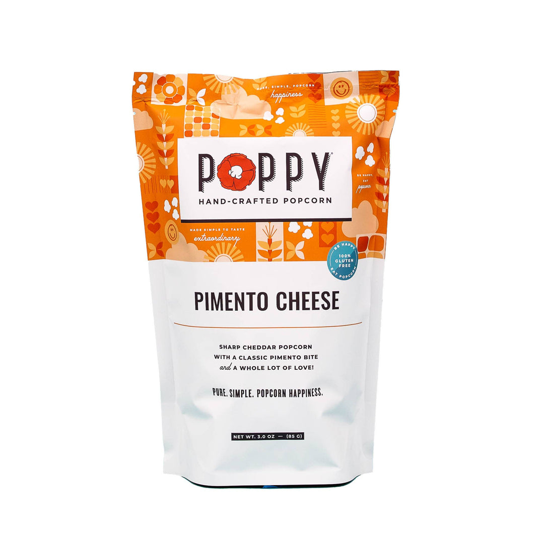 Poppy Hand-Crafted Popcorn - Pimento Cheese Popcorn, Lee's Summit, MO, Bel Fiore Co. Flower Bar + Boutique
