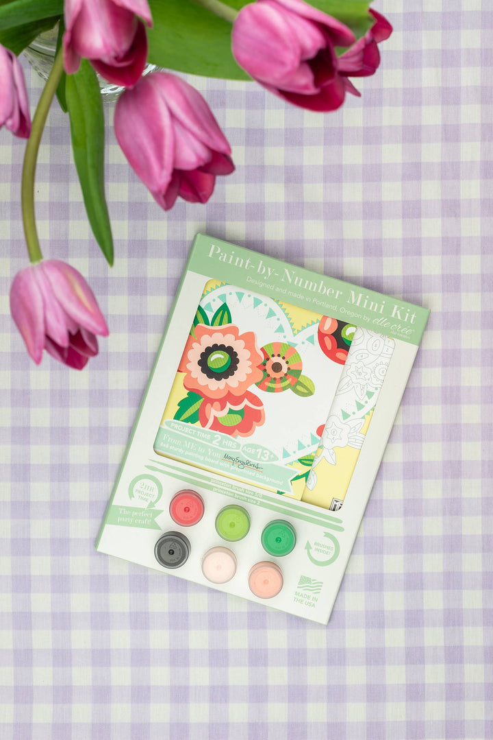 Elle Crée (She Creates) - From ME to You Mary Engelbreit MINI Paint-by-Number Kit