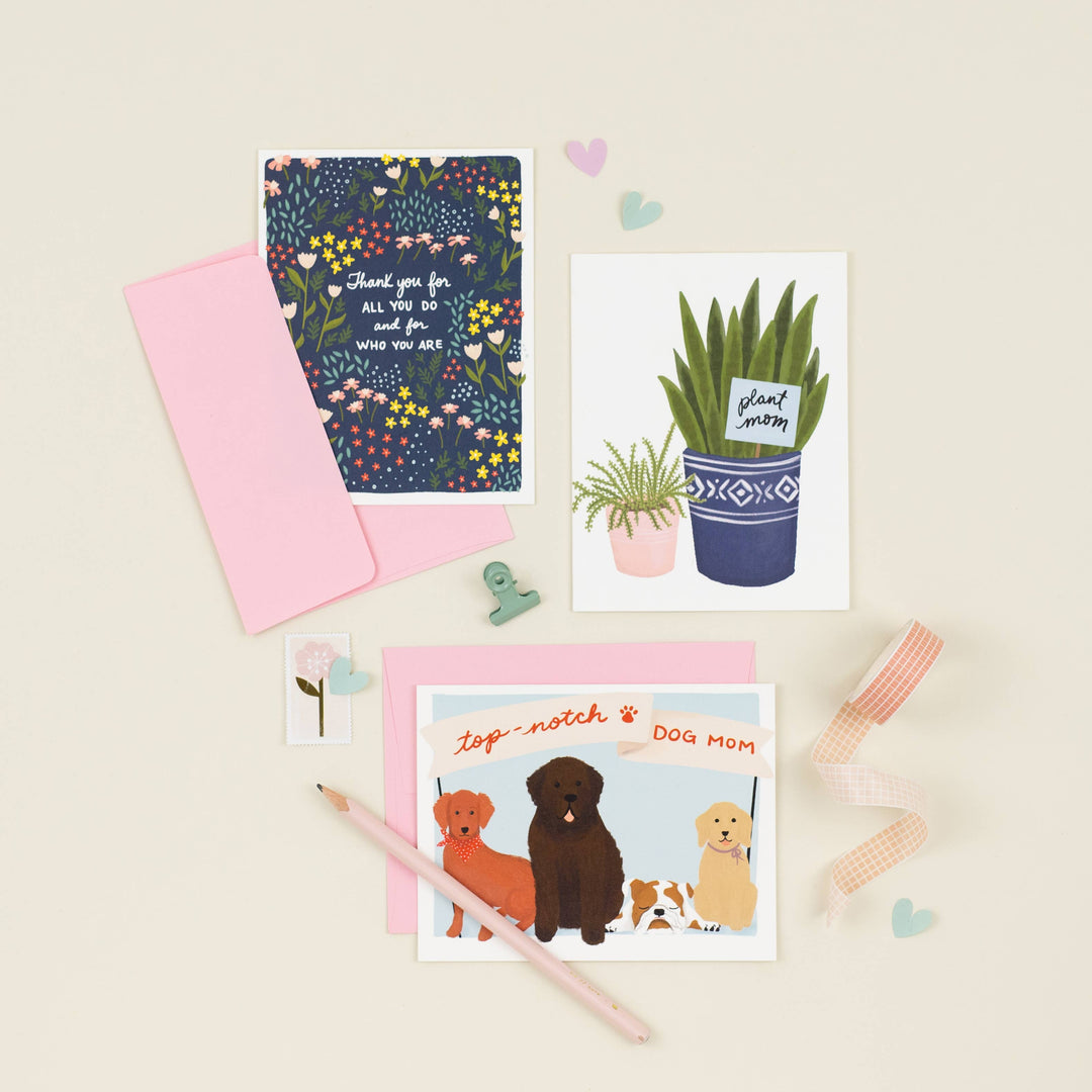 Slightly Stationery - Dog Mom Card