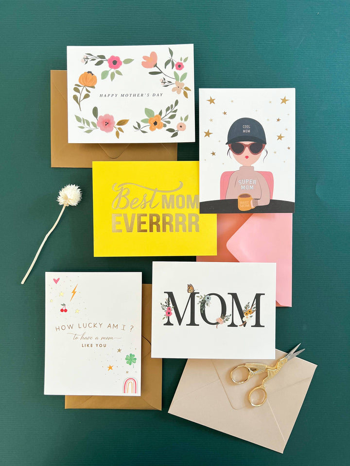 Ginger P. Designs - Mom Floral Mother's Day Greeting Card