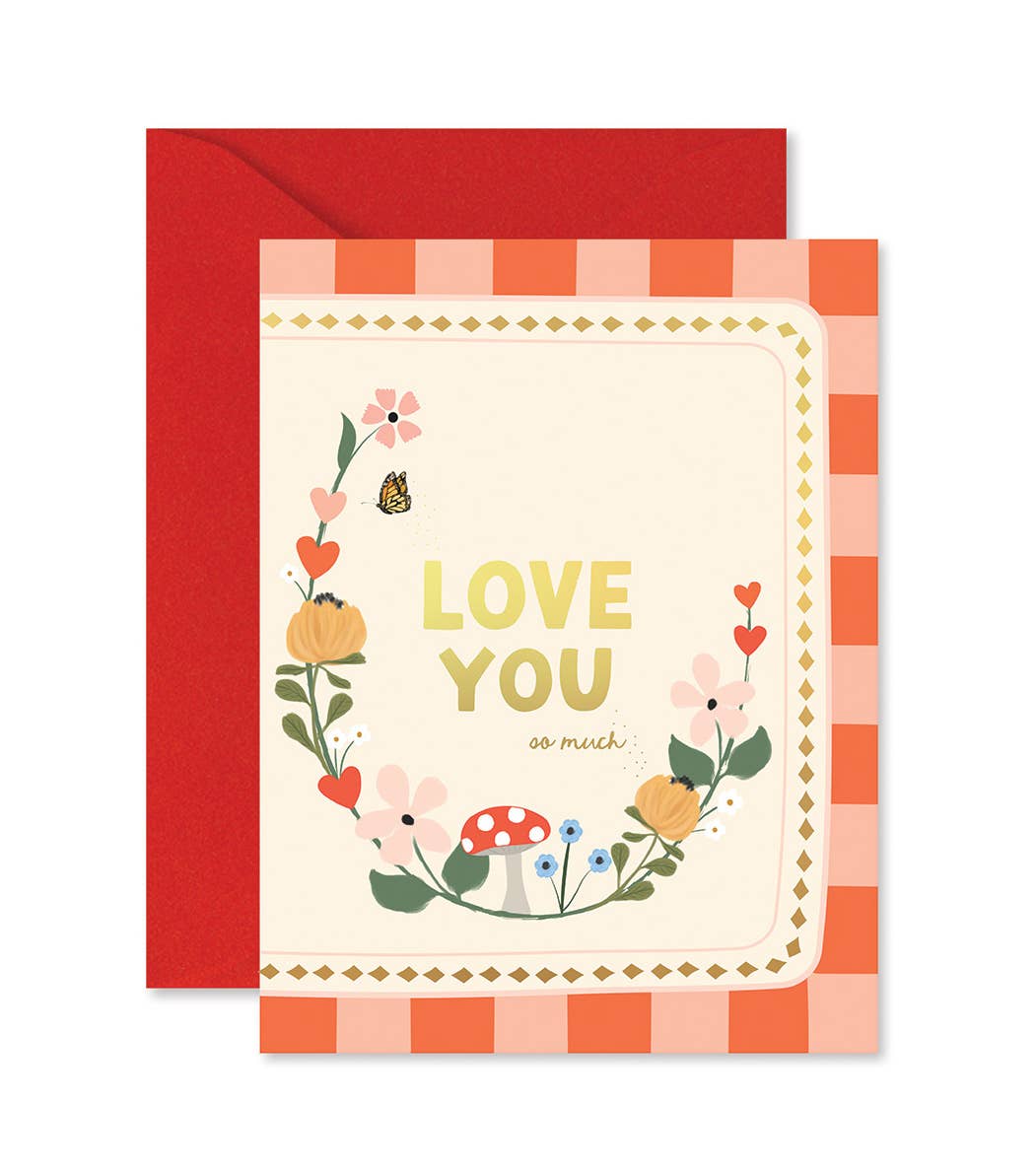 Ginger P. Designs - Groovy Love Greeting Card
