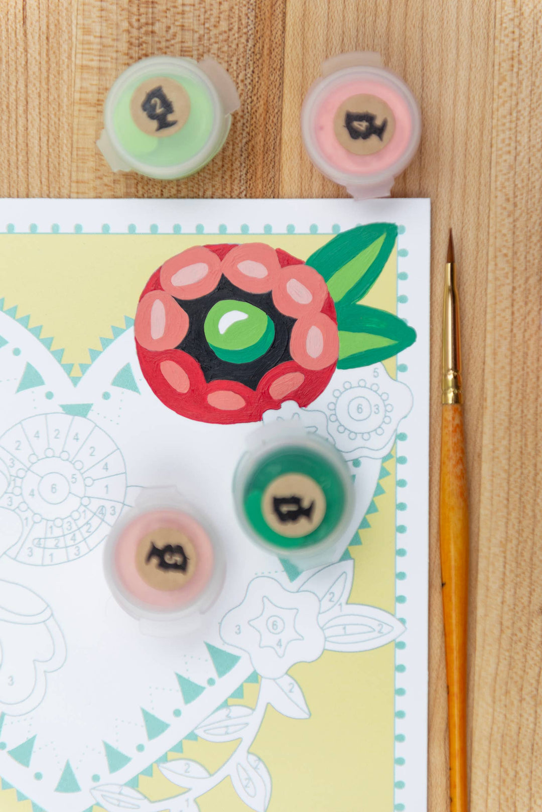Elle Crée (She Creates) - From ME to You Mary Engelbreit MINI Paint-by-Number Kit
