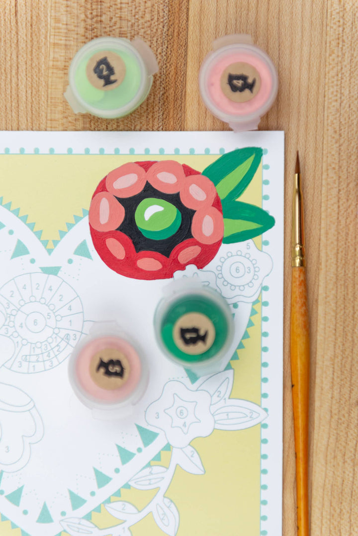 Elle Crée (She Creates) - From ME to You Mary Engelbreit MINI Paint-by-Number Kit