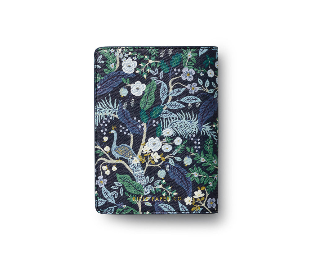 Rifle Paper Co. - Peacock Passport Holder, Kansas City Gift Shop, Lee's Summit, MO, Bel Fiore Co. Flower Bar + Boutique