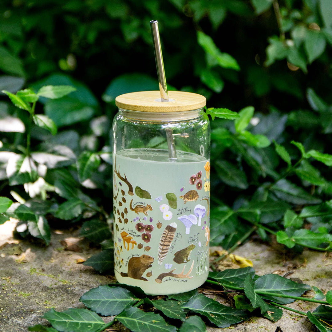 1canoe2 | One Canoe Two Paper Co. - Flora & Fauna Glass Can