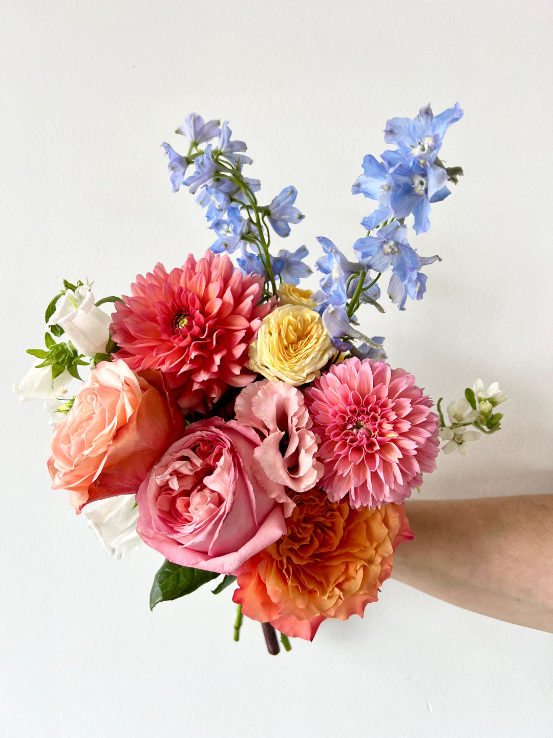 Colorful bridesmaid bouquet