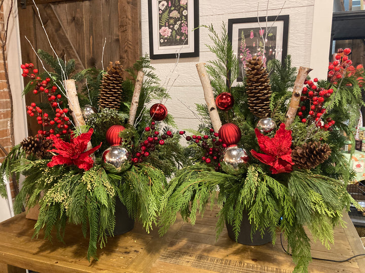 Holiday Planters - 12"