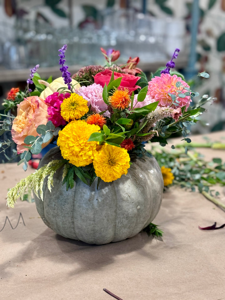 Fall Floral Pumpkin Workshop