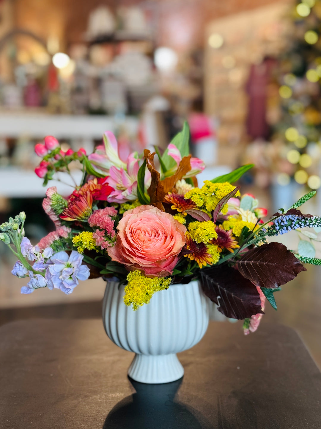 Fall Thanksgiving Arrangement Kansas City Florist