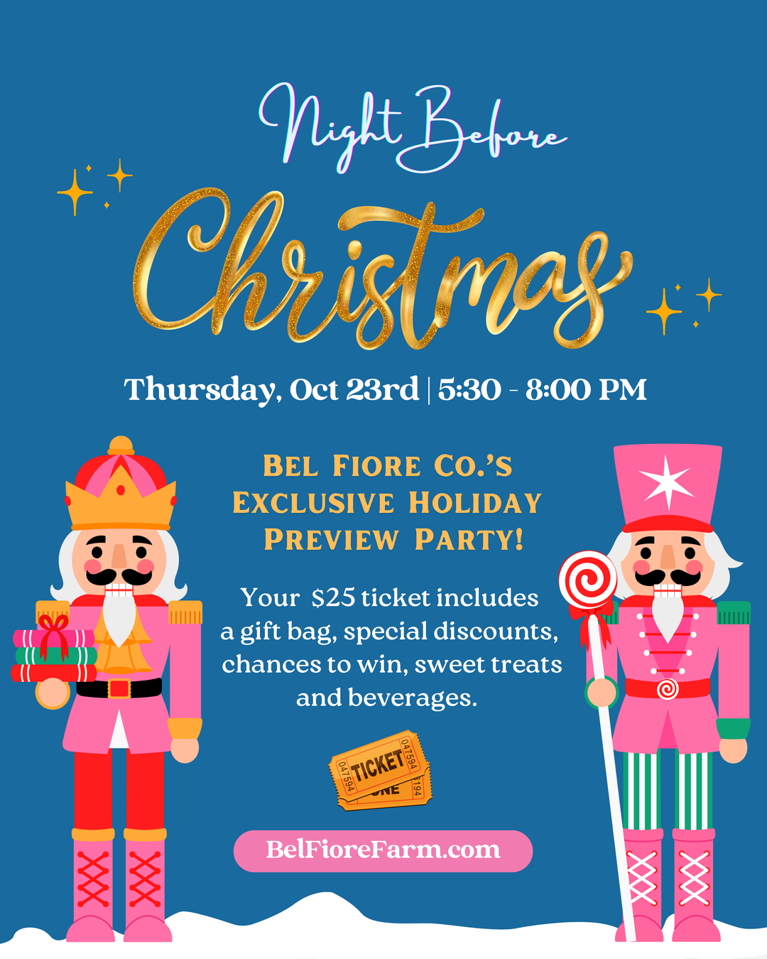 Night Before Christmas at Bel Fiore Co.