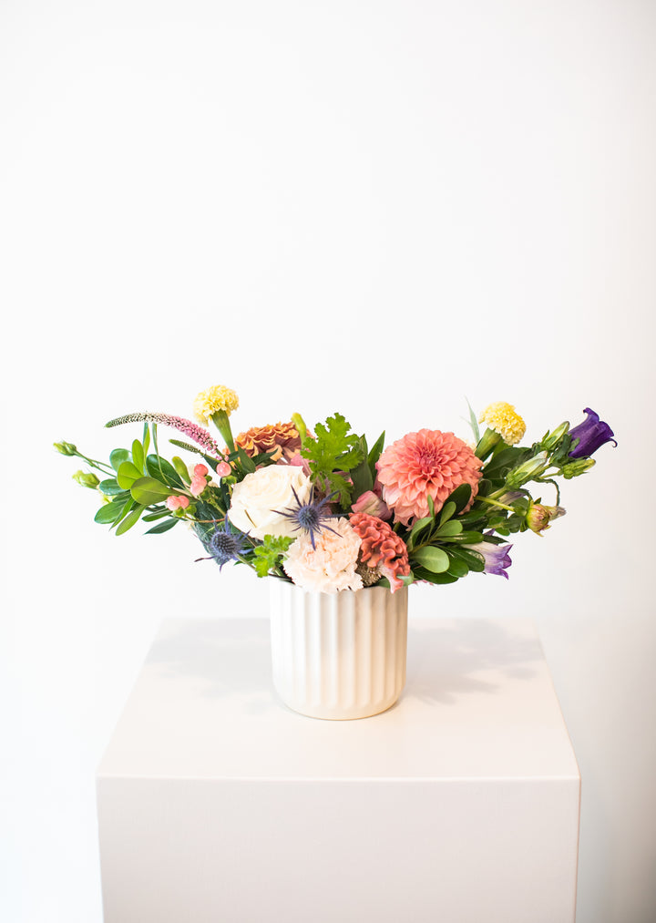 Kansas City Soft Floral Sympathy Table Arrangement
