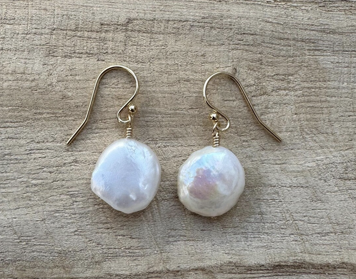 Purpose - Coin Pearl Earrings