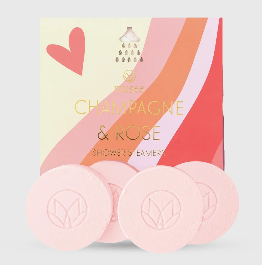 Champagne & Rose Shower Steamers
