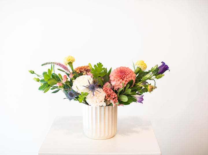 Kansas City Soft Floral Sympathy Table Arrangement