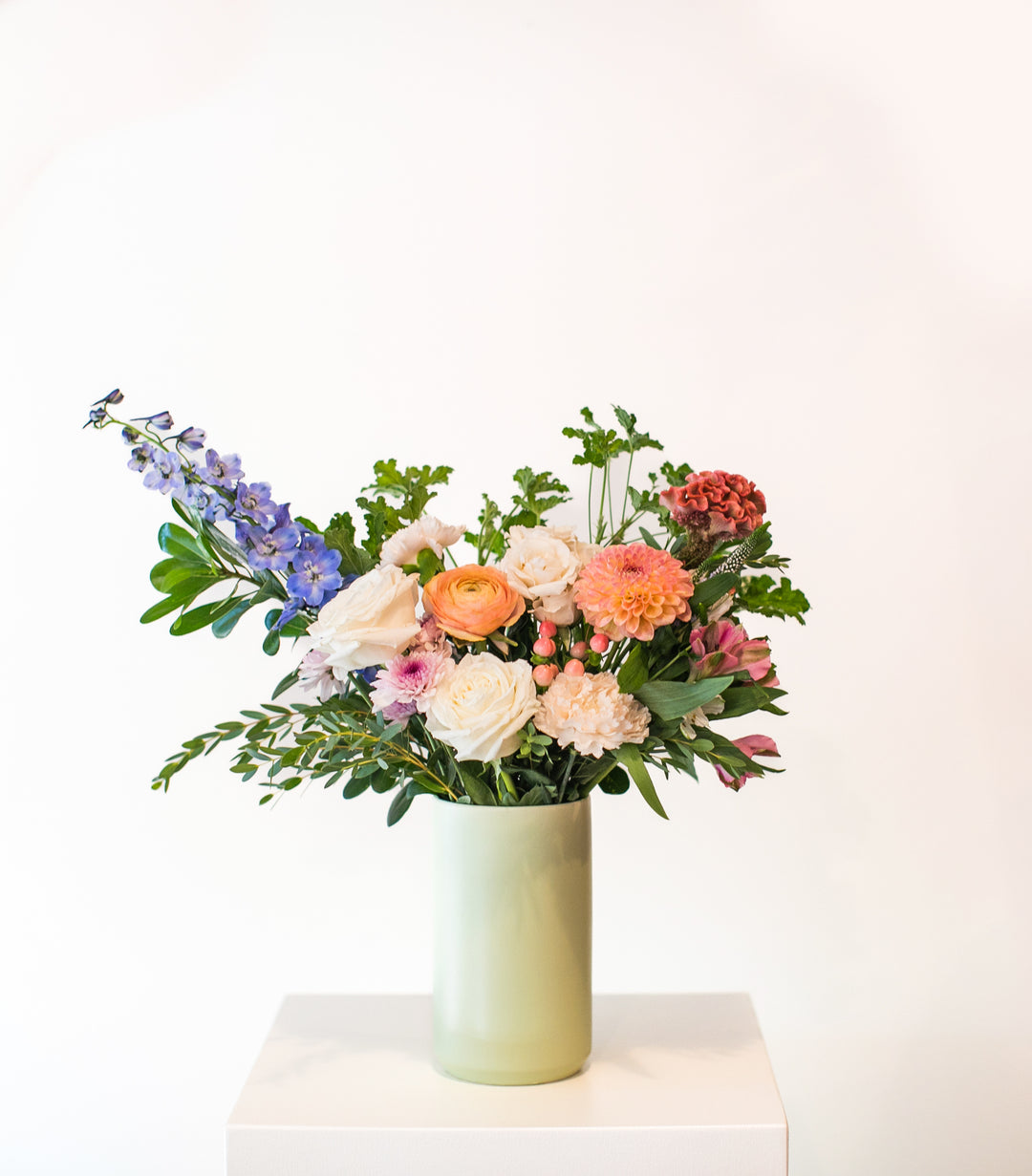 Lee's Summit Sympathy Arrangement Soft Colors Delivery Funeral