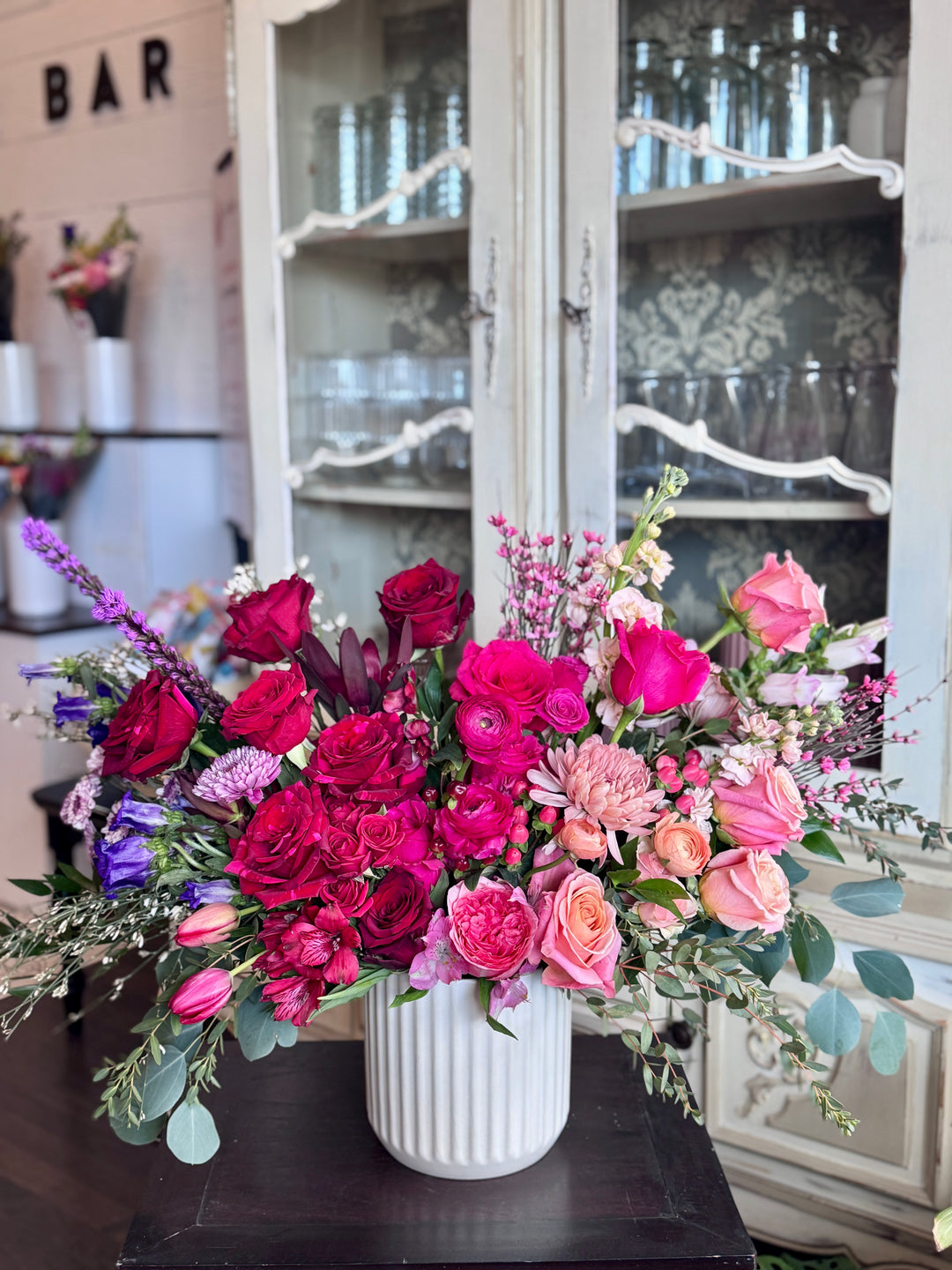 Bridgerton Valentines Floral Arrangement Kansas City Florist