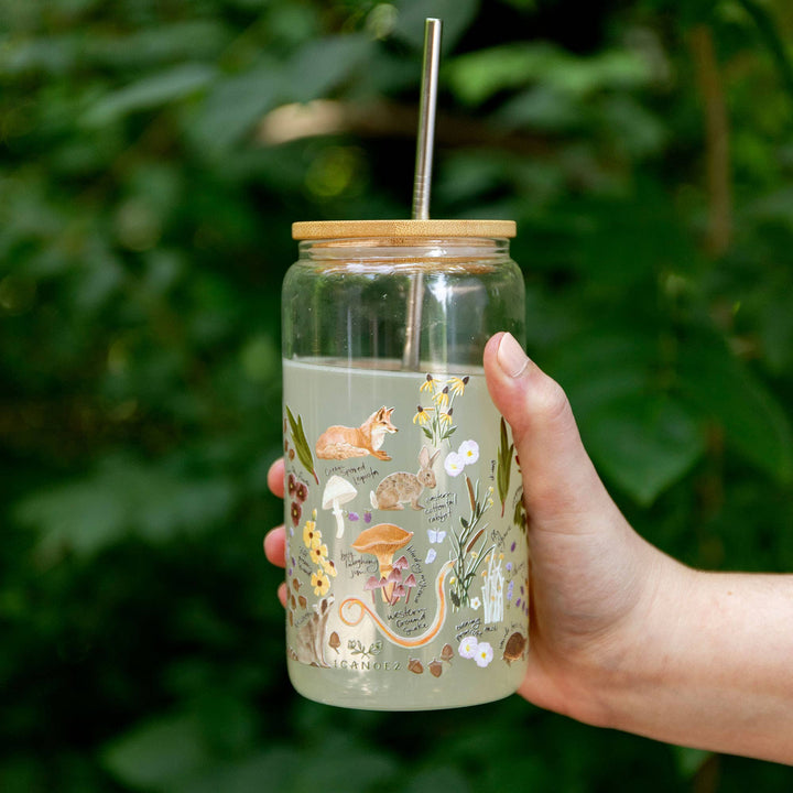 1canoe2 | One Canoe Two Paper Co. - Flora & Fauna Glass Can