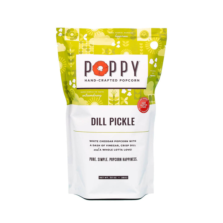 Poppy Hand-Crafted Popcorn - Dill Pickle Popcorn, Lee's Summit, MO, Bel Fiore Co. Flower Bar + Boutique
