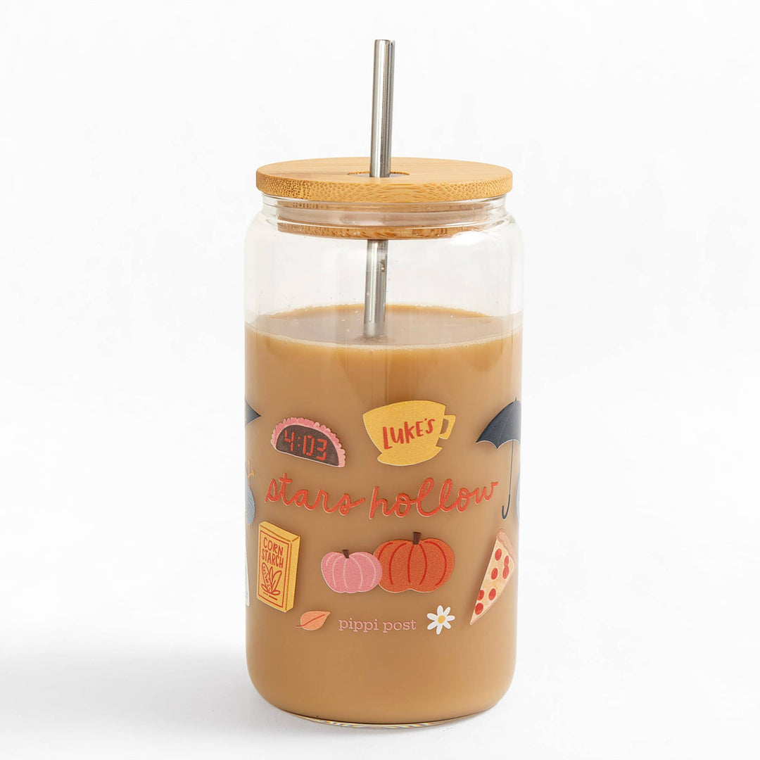 Pippi Post - Stars Hollow in the Fall Glass Can