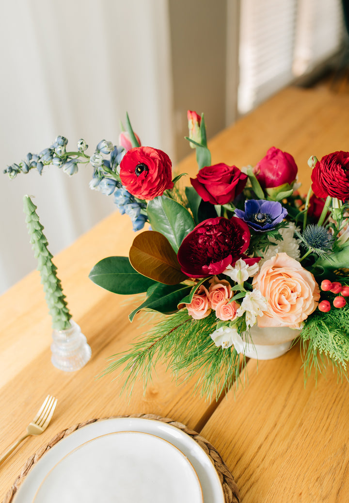 Elegant Christmas Floral Arrangement Lee's Summit Florist
