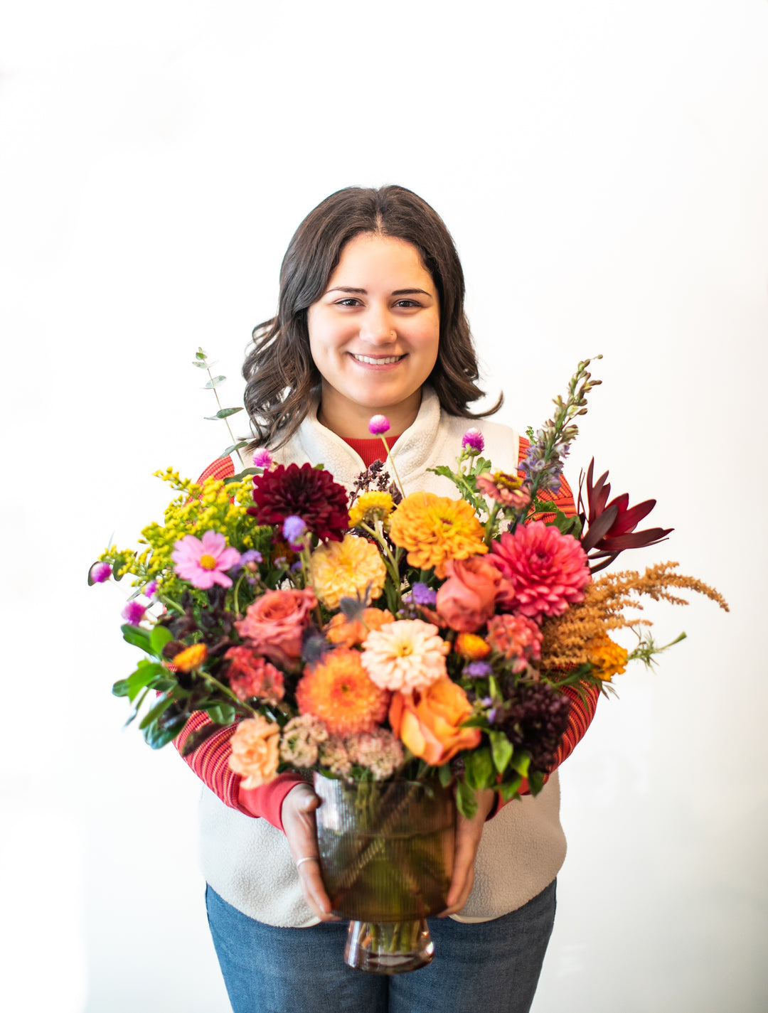 Grand fall arrangement Lee's Summit Flower Delivery