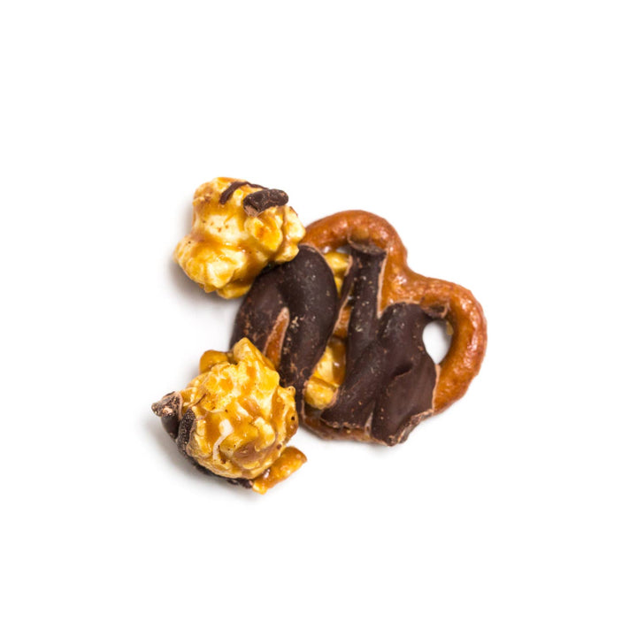 Poppy Hand-Crafted Popcorn - Chocolate Pretzel Popcorn, Lee's Summit, MO, Bel Fiore Co. Flower Bar + Boutique

