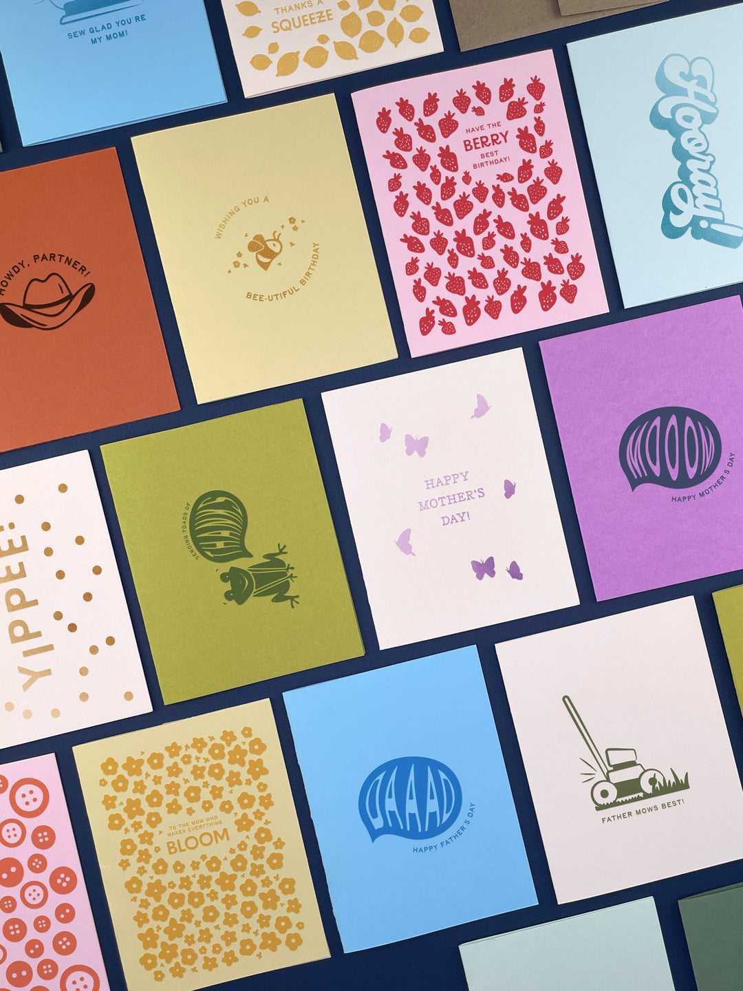 Ruff House Print Shop - Makes Everything Bloom Mother's Day Greeting Card