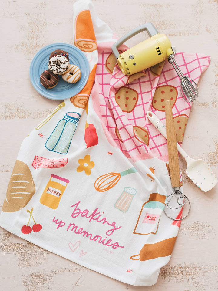 Doe A Deer - Baking Up Everyday Memories Kitchen Tea Towel || Everyday